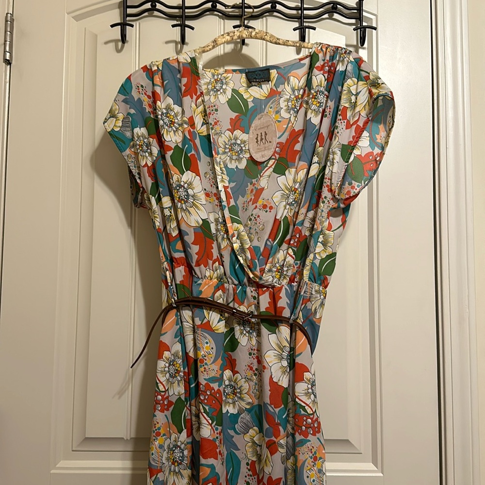 Flowered dress by Tinley Boutique!